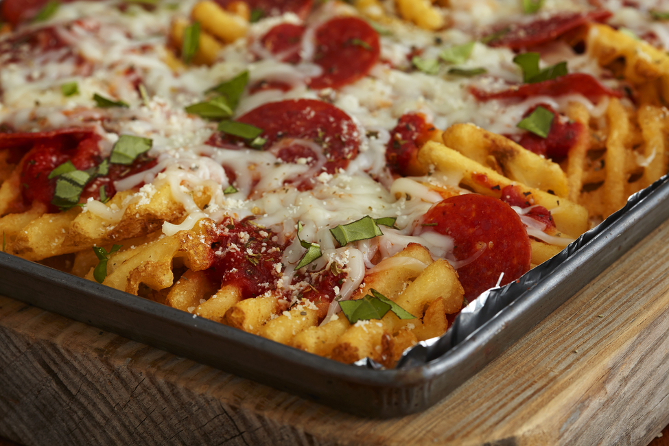 Pepperoni Pizza Fries