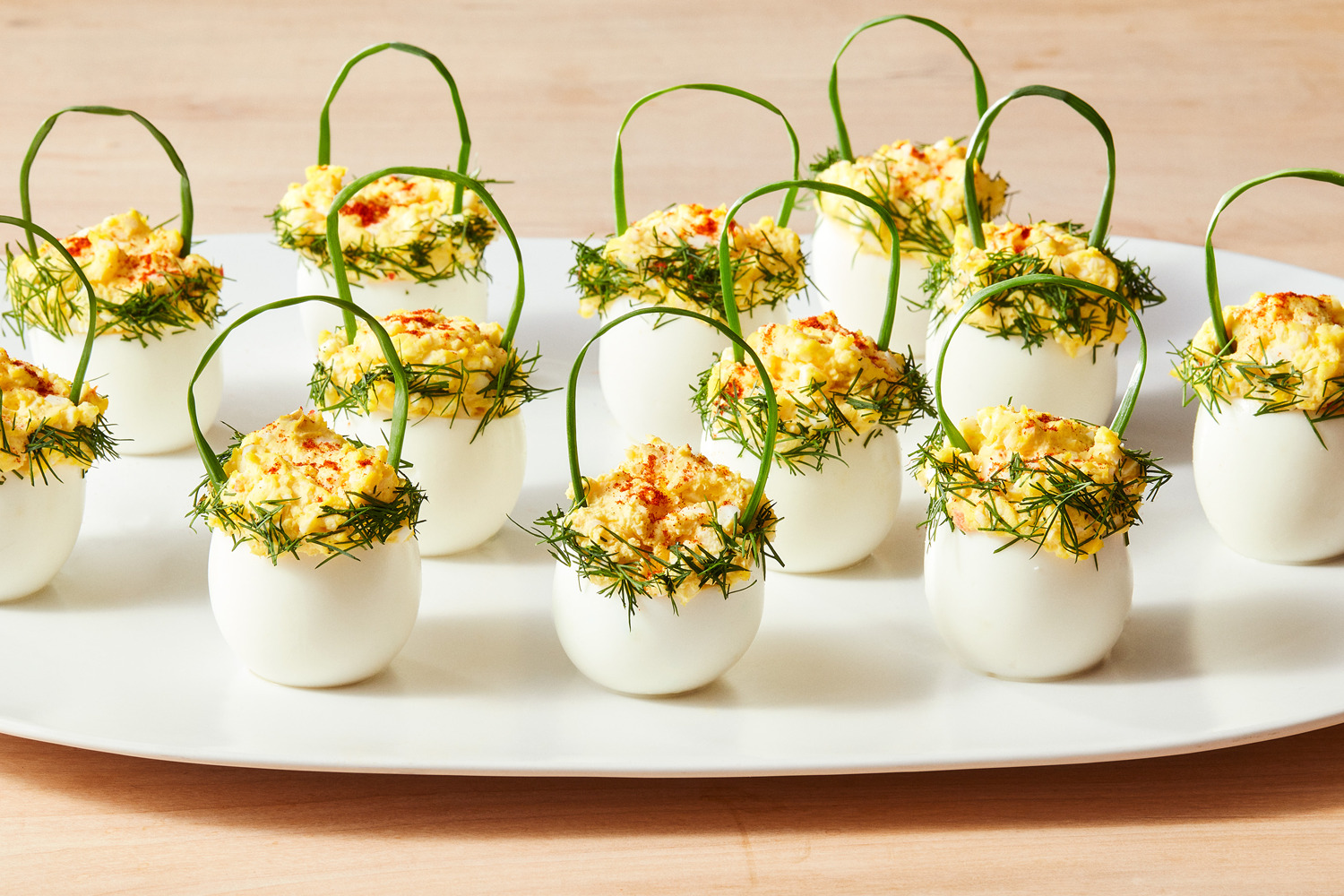 Deviled Egg Baskets My Food and Family