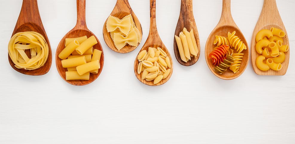 Pasta Measuring Chart and Guide