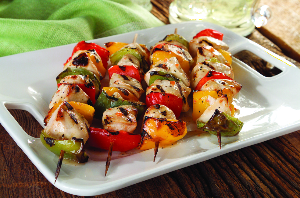Chicken Kabobs on the Grill