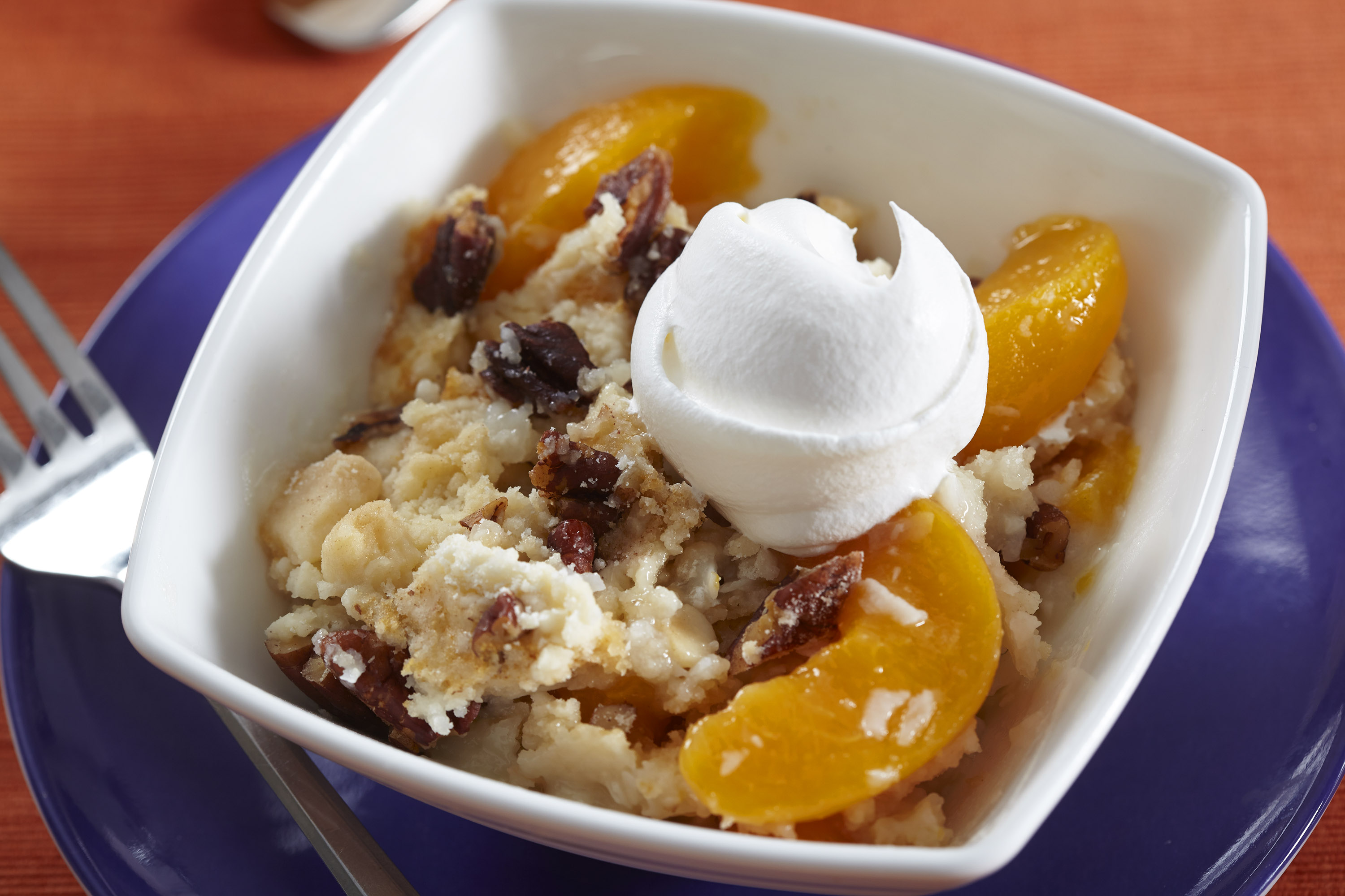 Peach Dump Cake