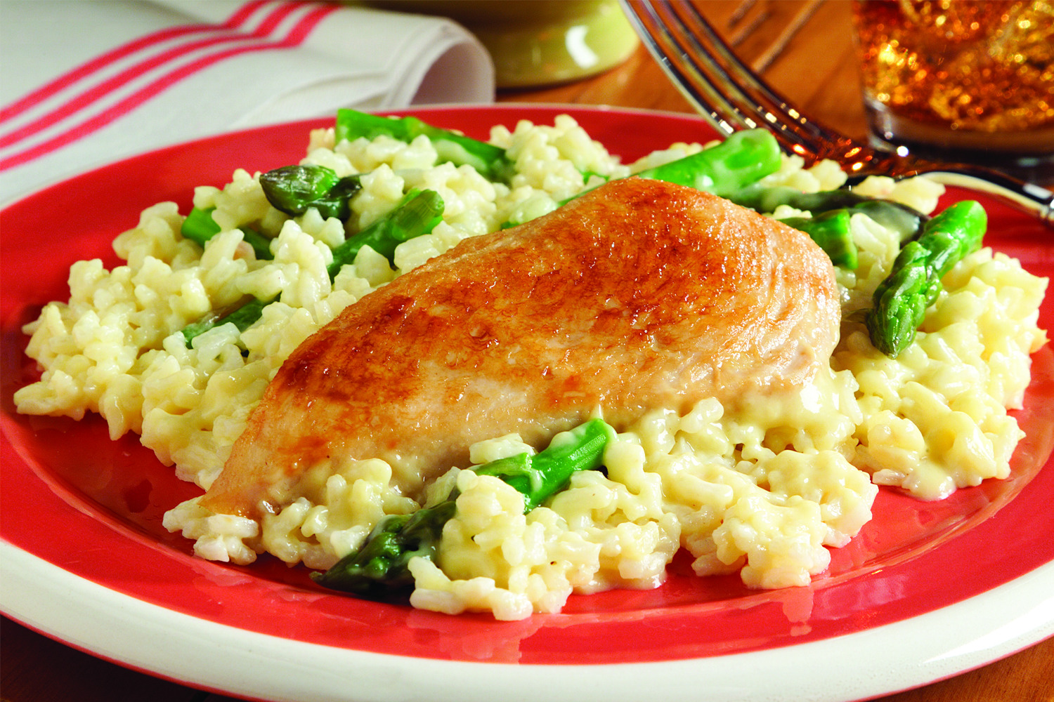 Chicken and Asparagus Risotto - My Food and Family