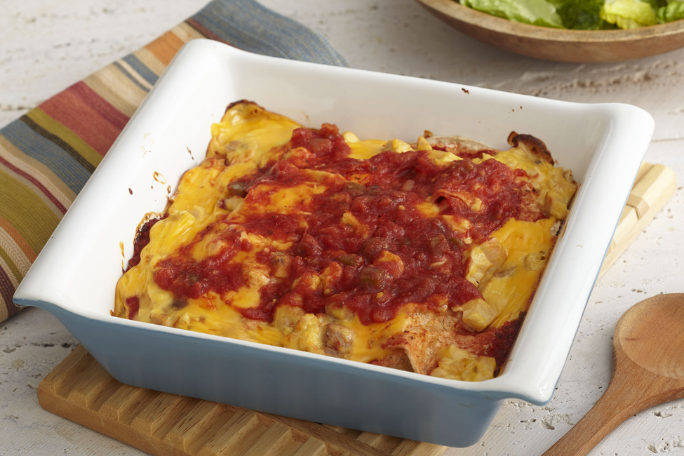 VELVEETA® Chicken Enchilada Casserole Recipe My Food and Family