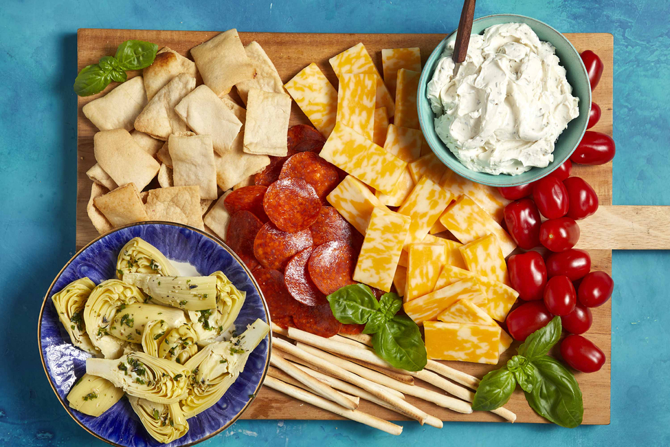 Pizza-Cheese Board