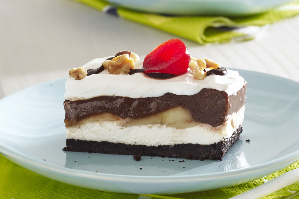 Chocolate-Banana Split Dessert