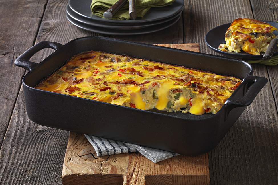 VELVEETA® Cheesy Hash Brown Bake