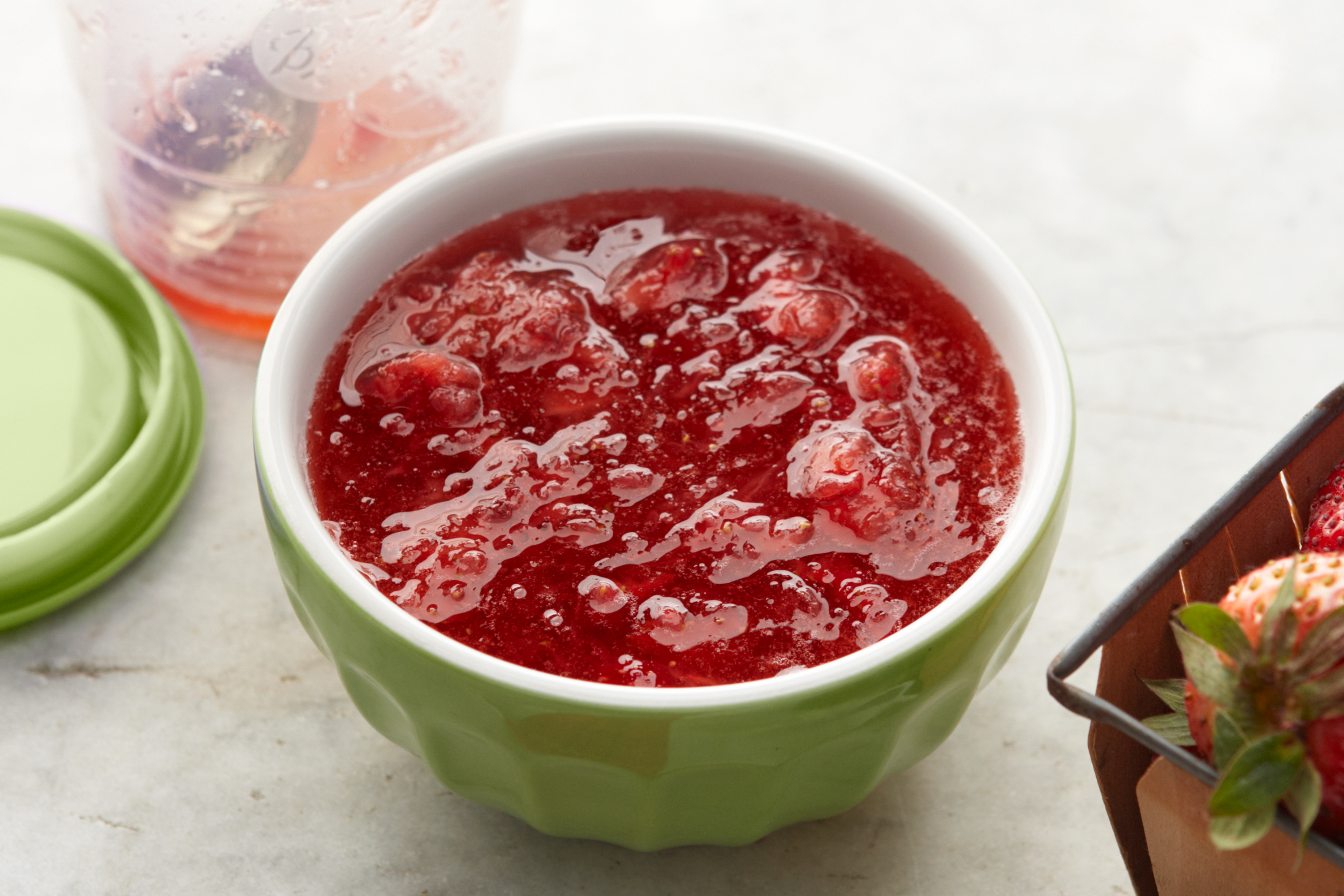 30 Minutes To Homemade SURE JELL Strawberry Freezer Jam My Food And   862b99b5d63049c69325f6a02f2f02e4