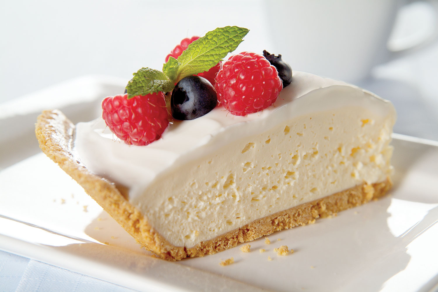 Quick Sour Cream and FruitTopped Cheesecake My Food and Family