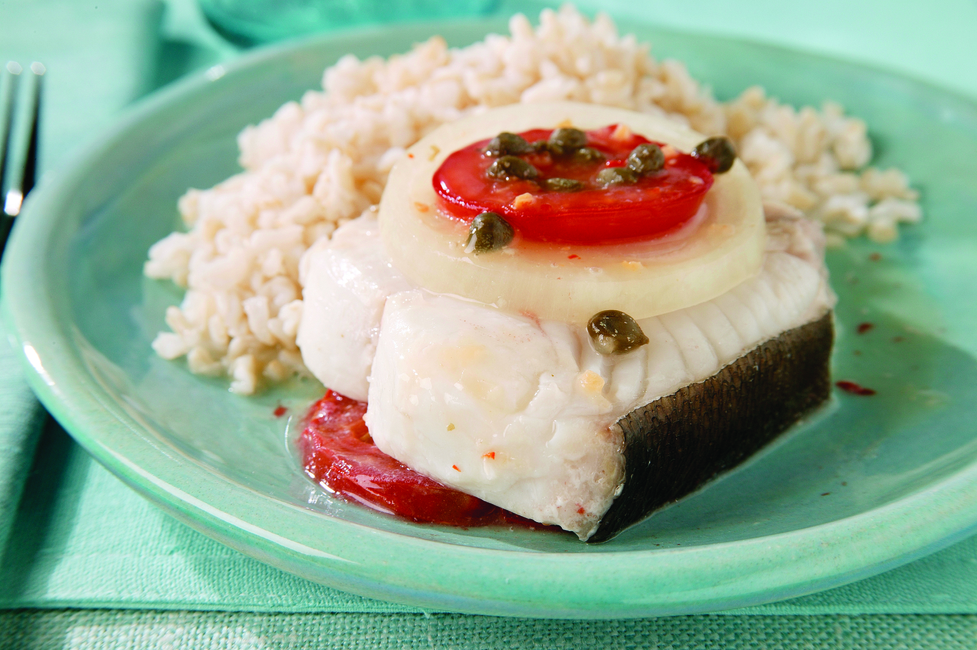 Mediterranean Baked Halibut My Food and Family