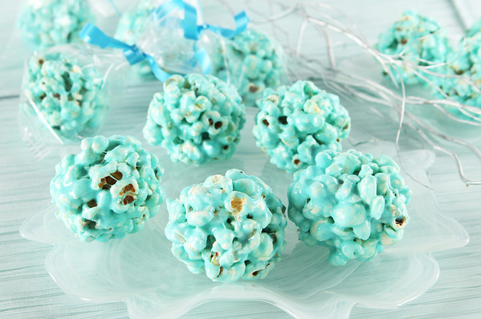 Blue Marshmallow Snowballs