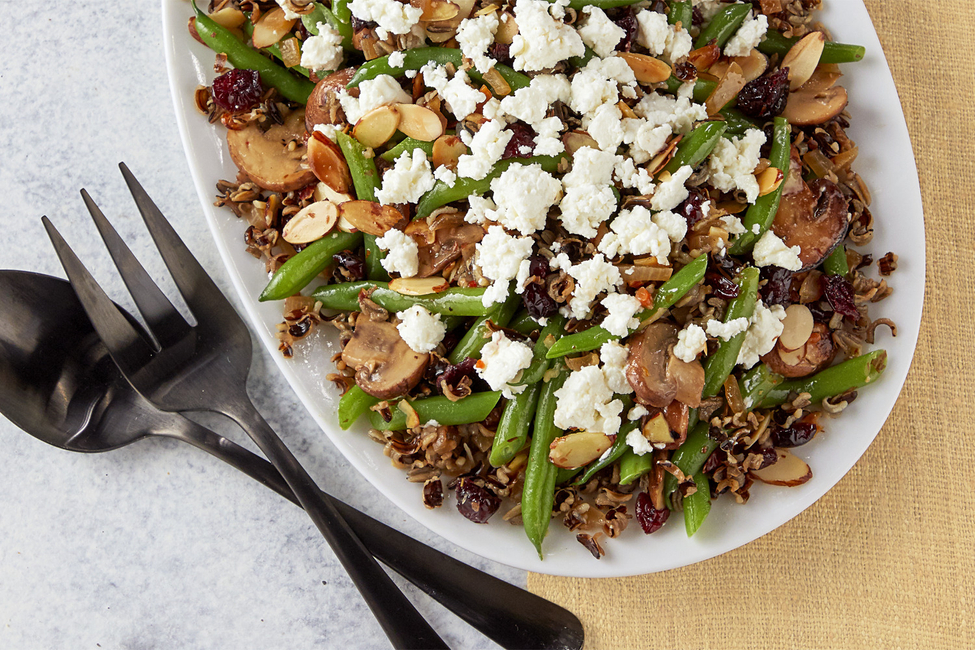 Green Bean and Wild Rice Salad My Food and Family