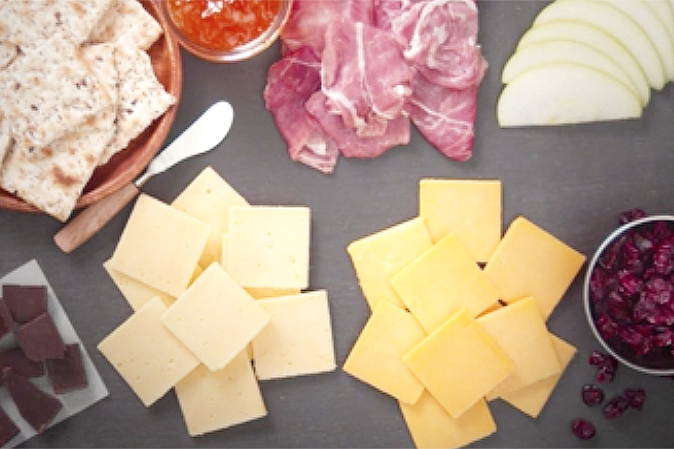 CRACKER BARREL Gouda and Extra Sharp Cheddar Pairing Board My Food