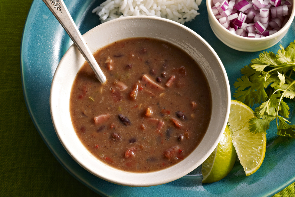 SlowCooker Cuban Black Bean Soup My Food and Family
