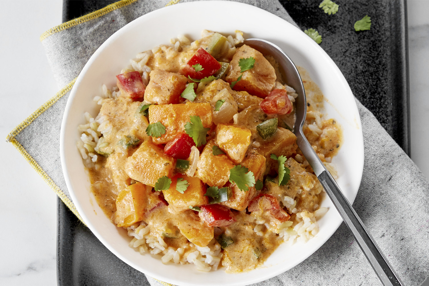Pressure Cooker Thai Squash Curry
