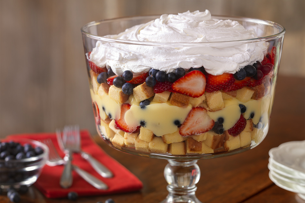 Fresh Berry Trifle