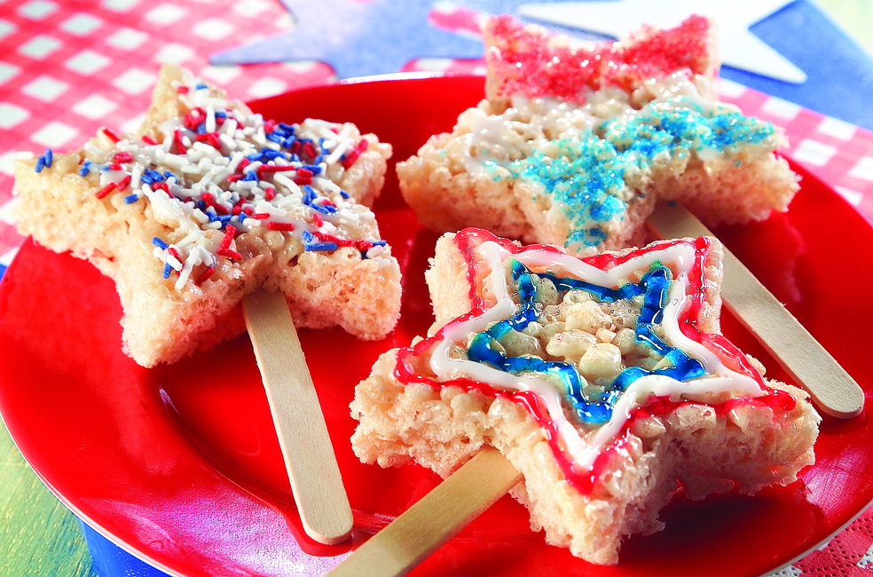 Marshmallow StarShaped Cereal Treats My Food and Family