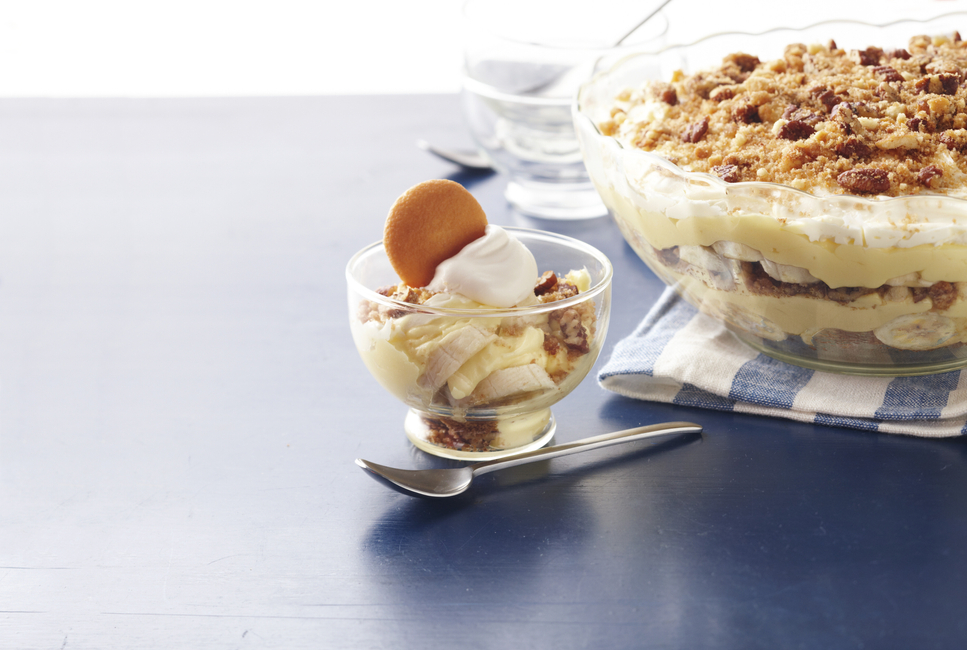 Deep-Dish Layered Banana Pudding