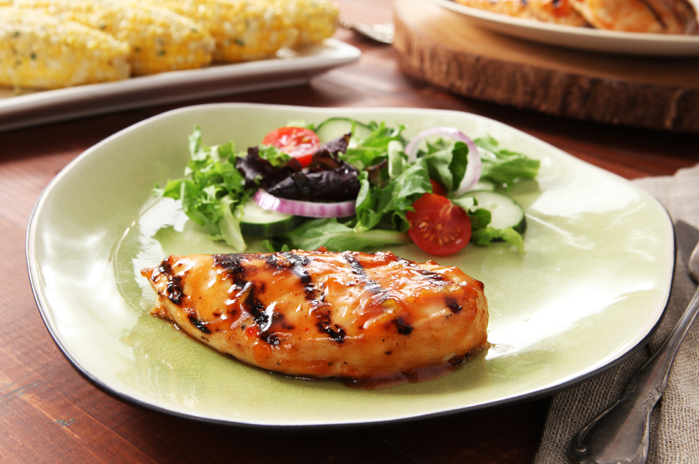 Easy BBQ Glazed Chicken