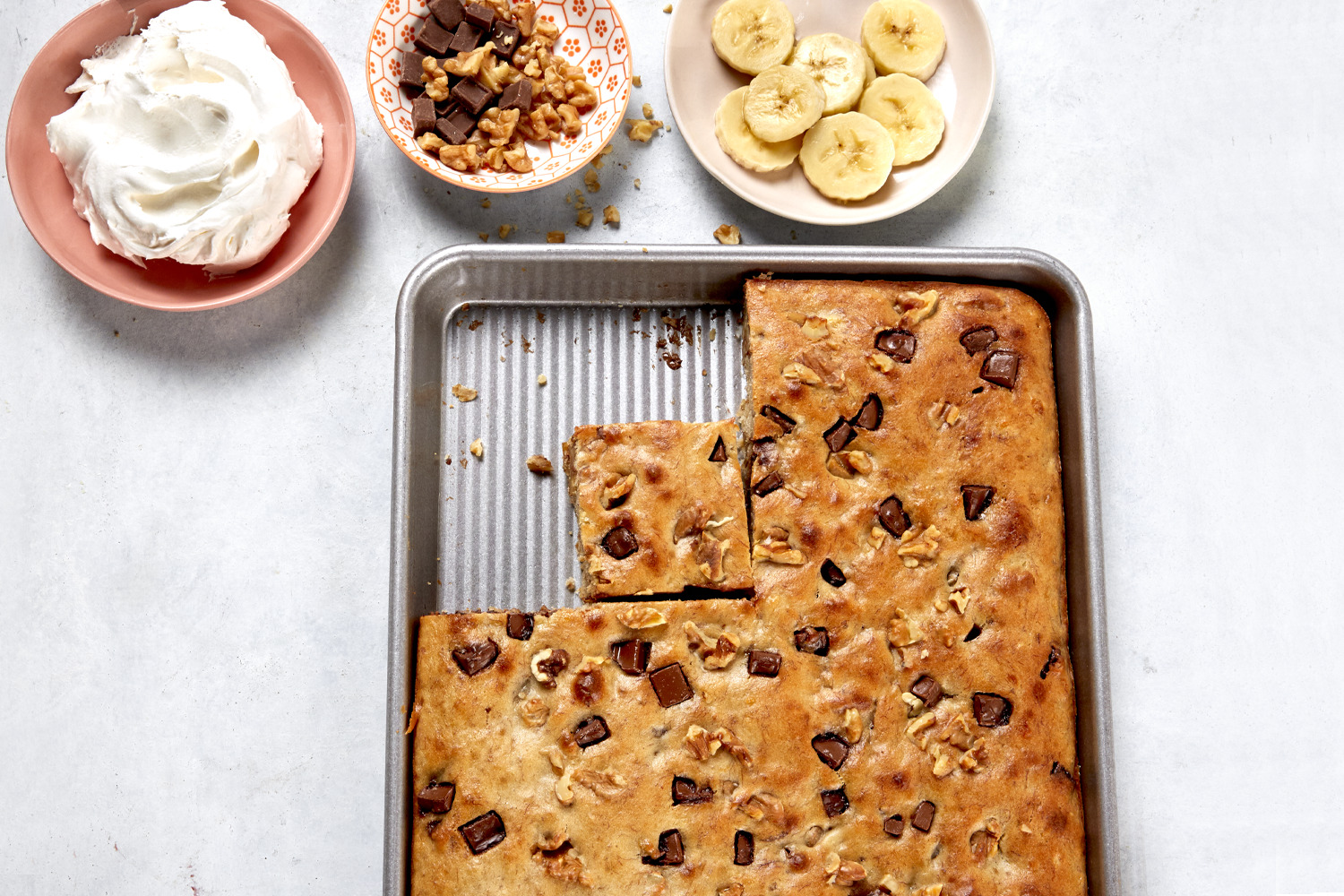 Banana Bread Bars: A Sheet Pan Delight