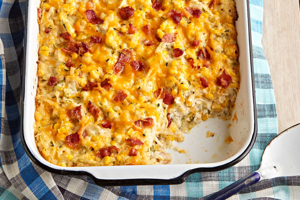 Fresh Corn, Hash Brown & Zucchini Casserole My Food and Family