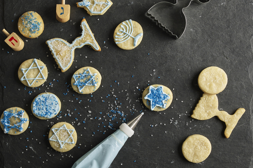 Hanukkah Sugar Cookies