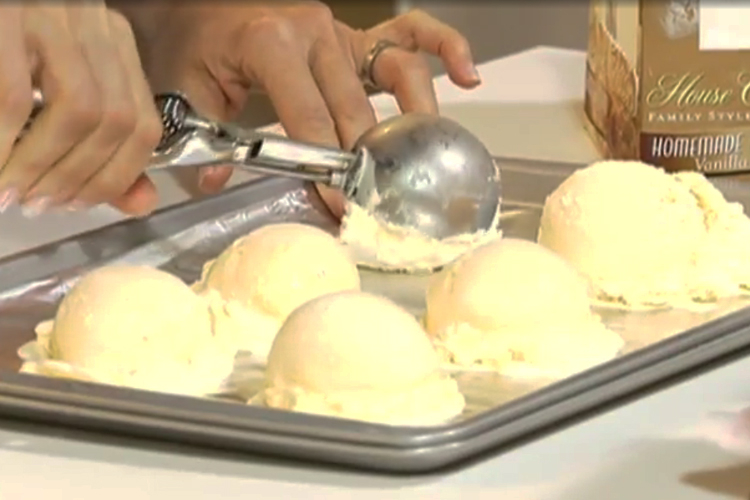 How to Make Perfect Ice Cream Scoops Cooking Video My Food and Family