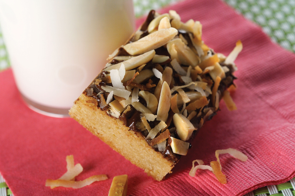 Almond Toffee Squares My Food and Family