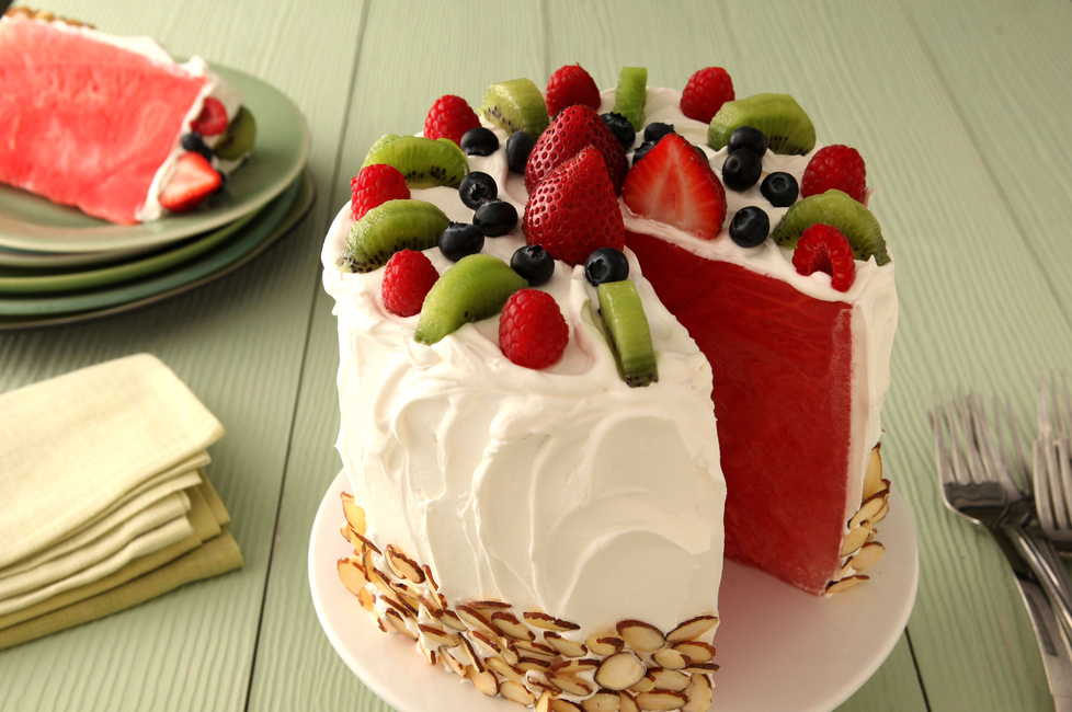 watermelon cake