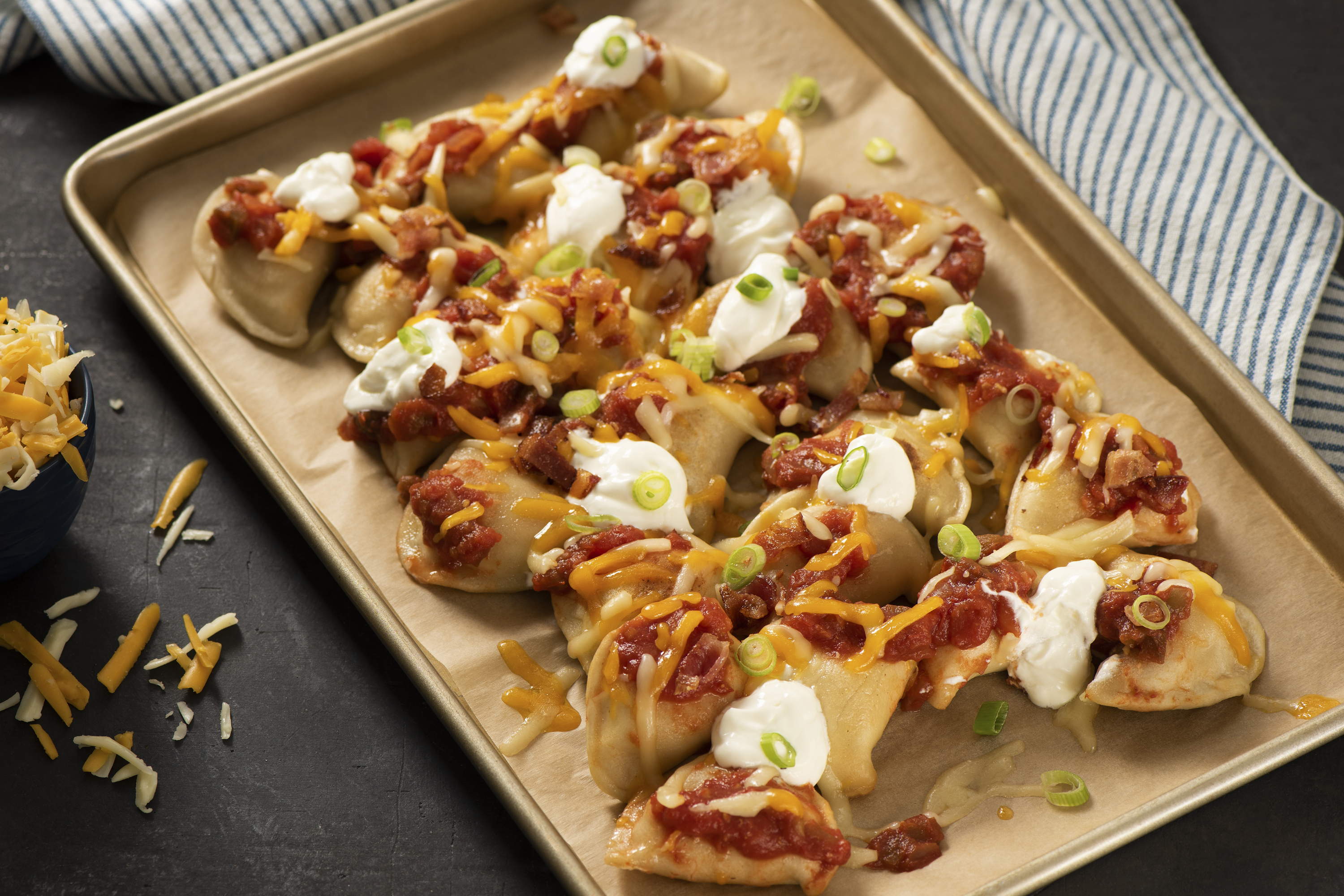 Pittsburgh Pierogy Nachos - Homemade In The Kitchen