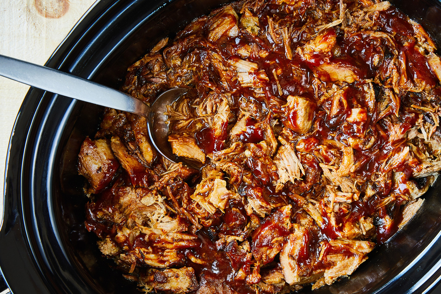Slow-Cooker BBQ Pulled Pork for Sandwiches