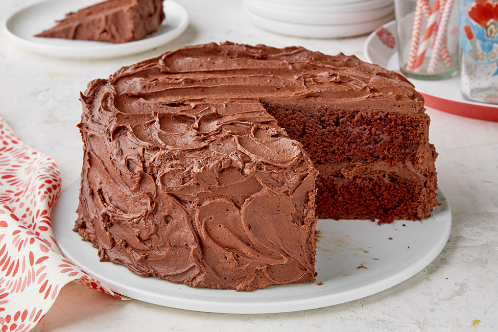 BAKER'S ONE BOWL Chocolate Cake Recipe