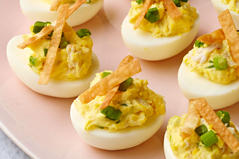 Crab Rangoon Deviled Eggs My Food and Family