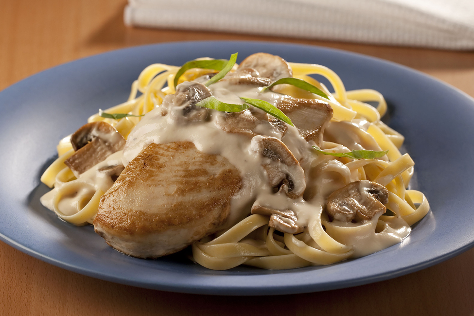 MushroomChicken Alfredo My Food and Family
