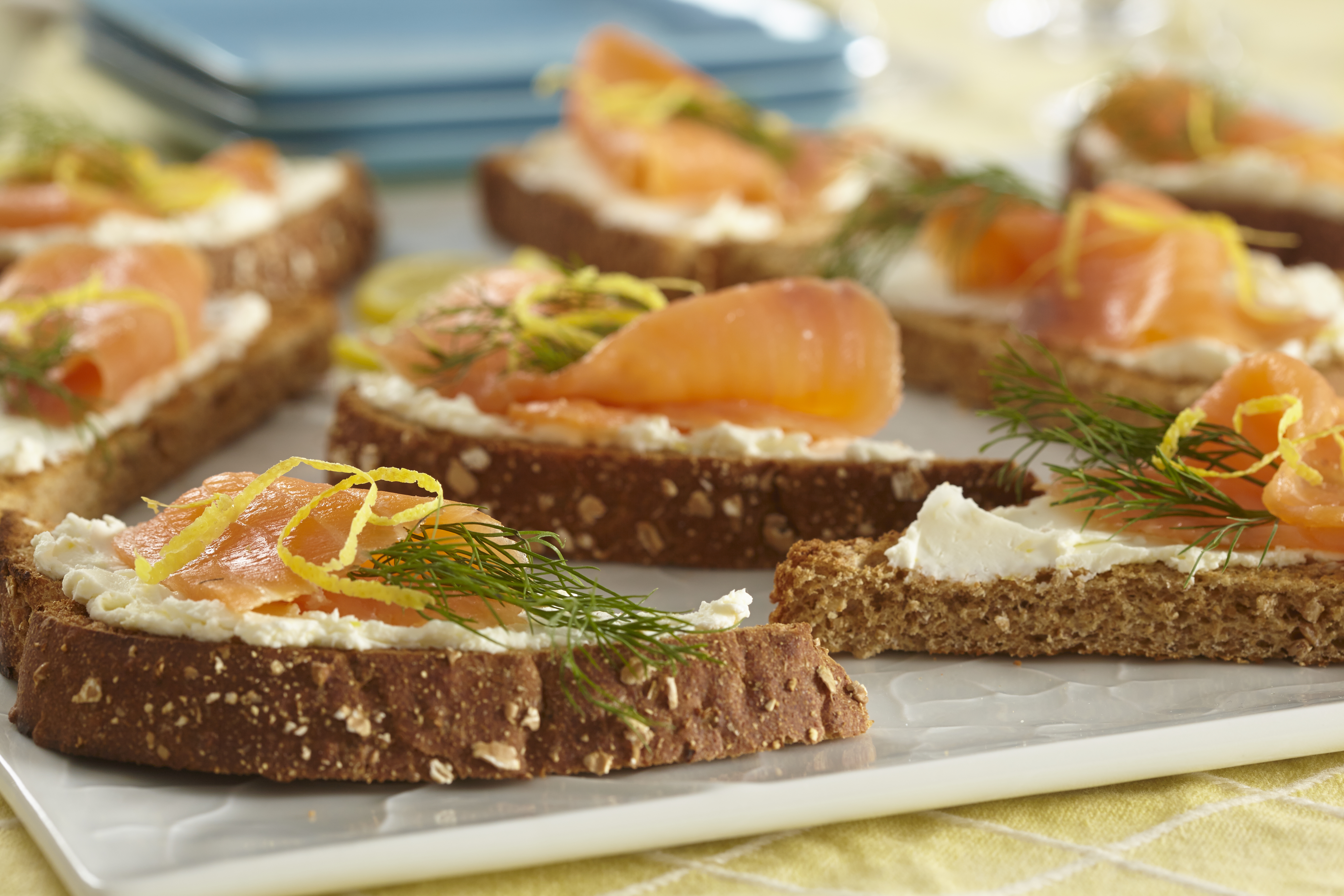 Smoked Salmon Toast