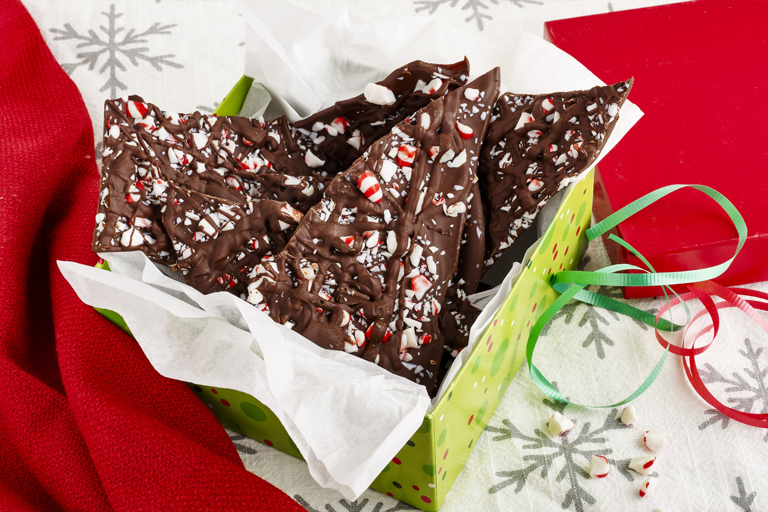BAKER'S ChocolatePeppermint Bark My Food and Family