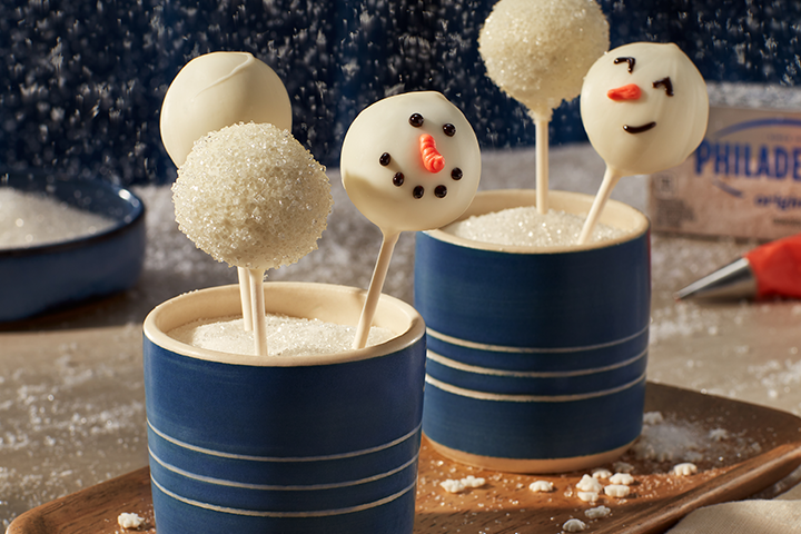 Snow's Coming Down Cookie Pops