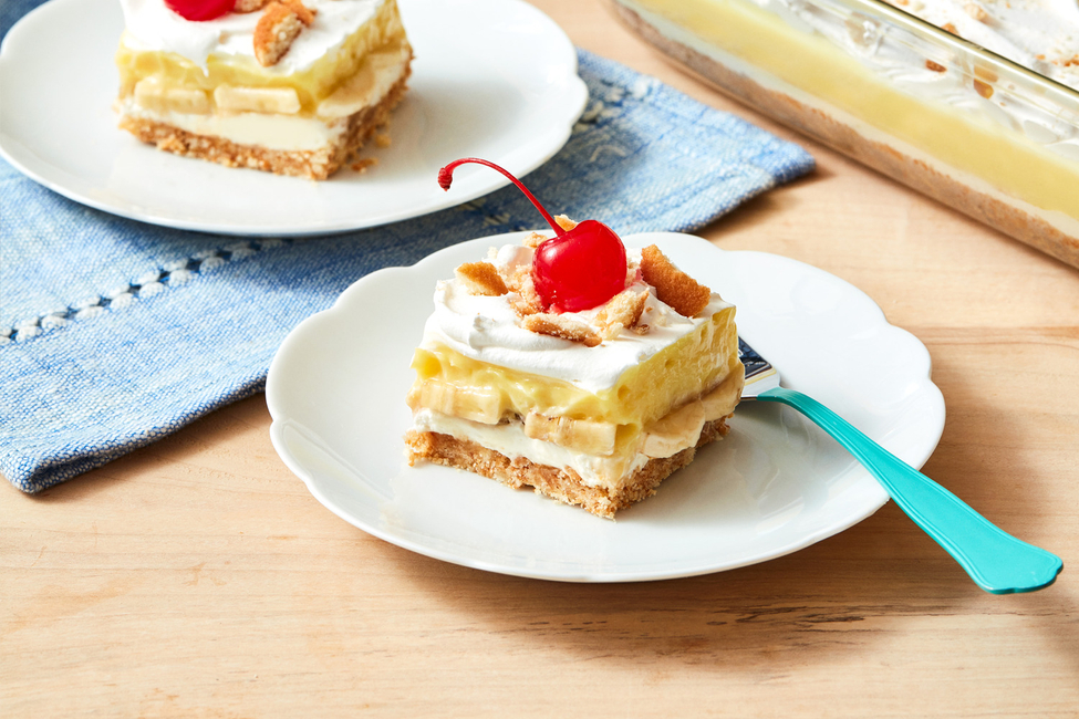 Banana Pudding Lush 'Cake' My Food and Family