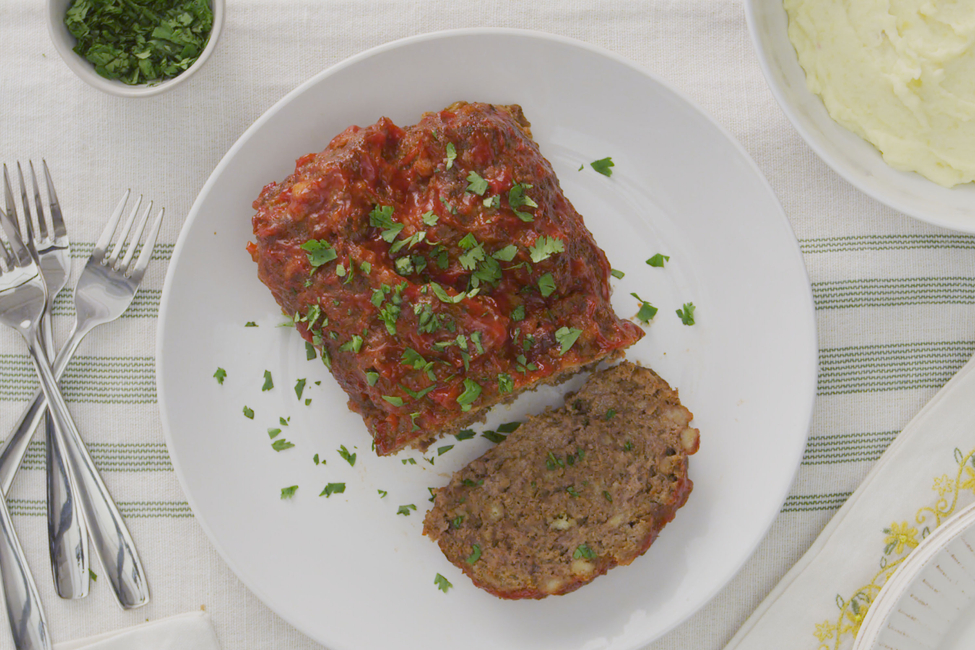 Spicy Electric Pressure Cooker Meatloaf and Potatoes