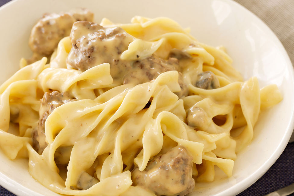 VELVEETA® Cheesy Beef Stroganoff
